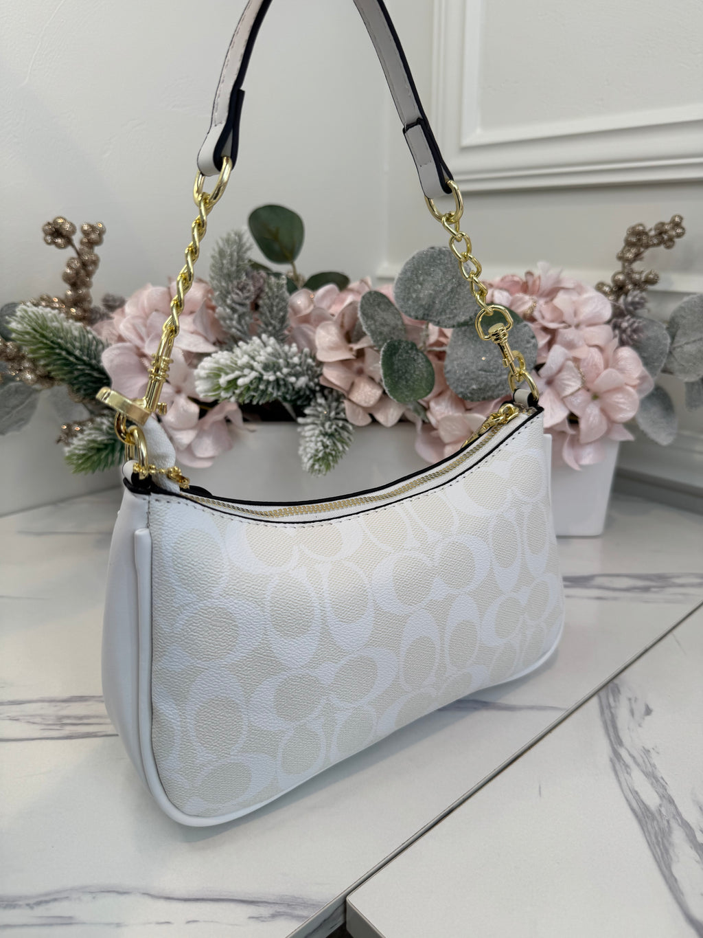 White Shoulder Bag