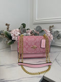 Long Shoulder Pink Bag
